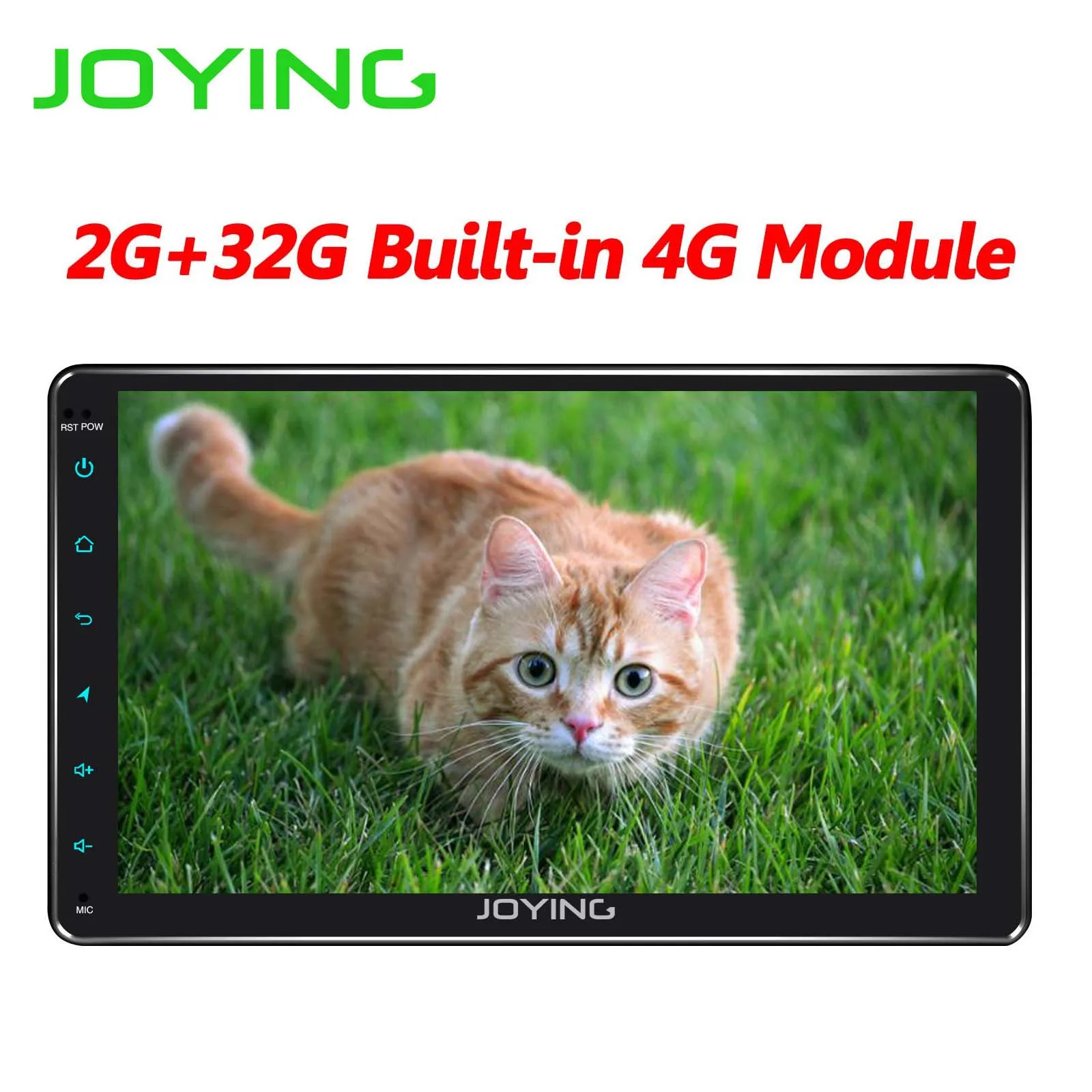 JOYING 9 ''1 din автомагнитола 2 Гб ОЗУ 32 Гб ПЗУ Android 8,1 Восьмиядерный Универсальный головное устройство gps система с DSP поддержкой Mirror Link Wifi - Цвет: JY-UOS05N3G