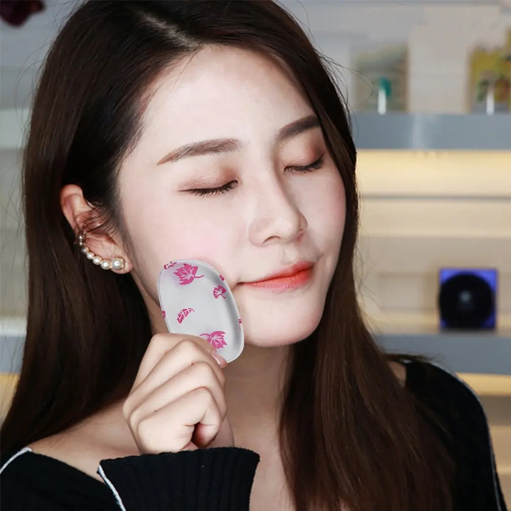 1Pcs New Silicone Makeup Sponge Jelly Powder Puff Facial Foundation Blender Make Up Accessories Beauty Sponge Cosmetics Tools