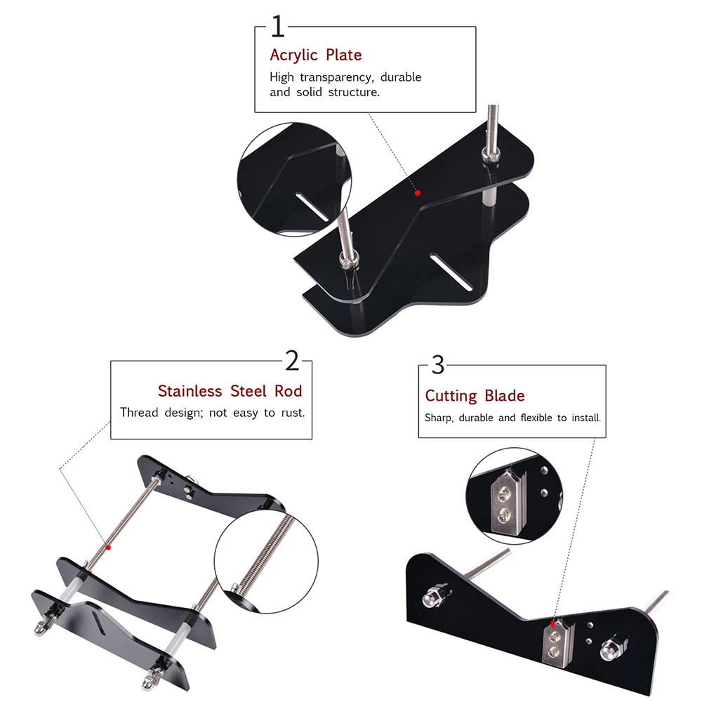 Профессиональная стеклянная бутылка резак акриловая из серии сделай сам режущий