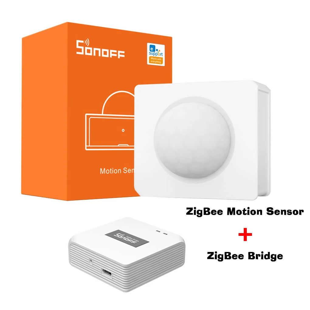 

SONOFF Zigbee SNZB-03 датчик движения Обнаружение движения триггер сигнализация оповещения работает с SONOFF ZigBee мост eWeLink APP