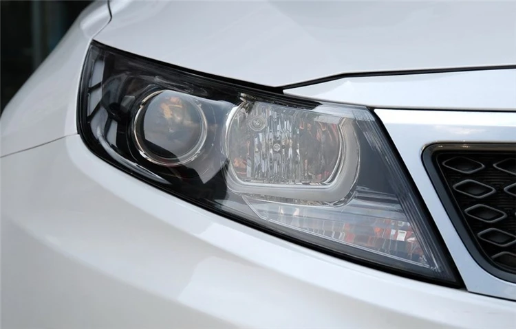 Для KIA K5 2009 2010 2011 2012 передние фары прозрачный абажуры лампа основа маски фар Крышка объектива Стекло