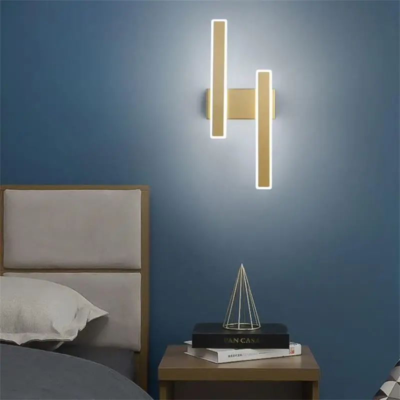 

Прикроватный светильник Настенный светильник спальня нордический минималистский современный светодиодный светильник креативный проход ...