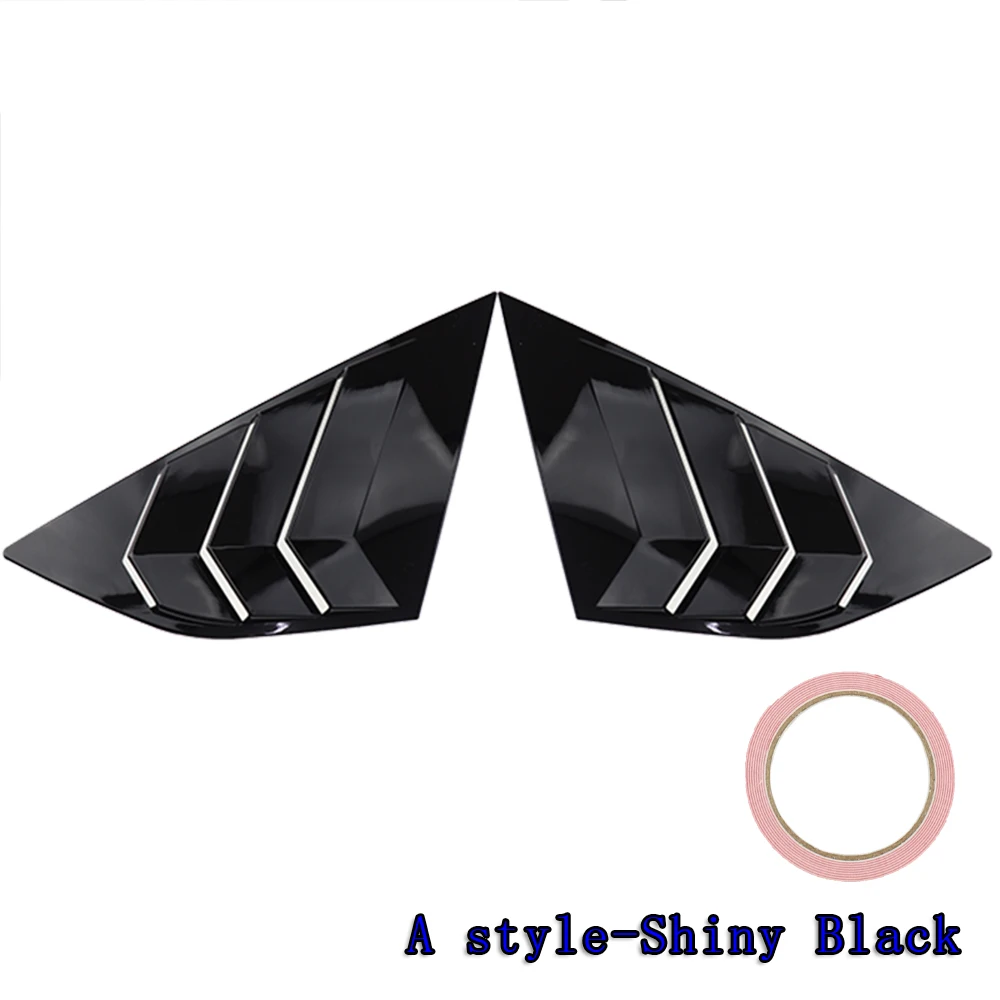 

2 шт., накладки на заднюю четверть окна Ford Focus из АБС-пластика, тюнинг автомобиля, накладка на боковое отверстие, отделка 12-18 ST RS хэтчбек