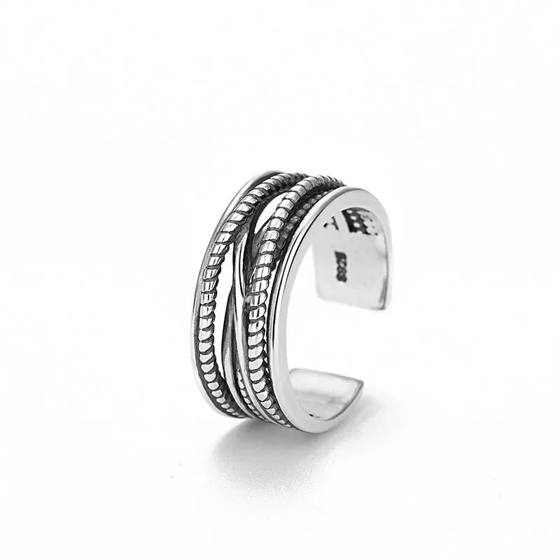 Модные простые кольца с линиями для женщин обручальные влюбленных свадебные