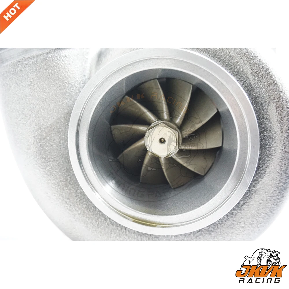 

JKVK RACING GTX3576R Gen II Ball Bearing Billet Turbocharge 3.0'' V Band 1.01 AR Outlet 400-750HP