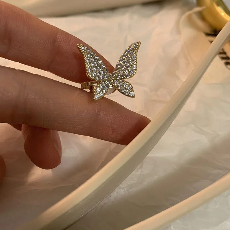 1 шт. женские серьги-клипсы с цирконом | Украшения и аксессуары