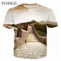 femskis 3d t shirt men women waves of the sea water boat head the bottle anchor 3d printed t shirt casual tops tee short tshirt