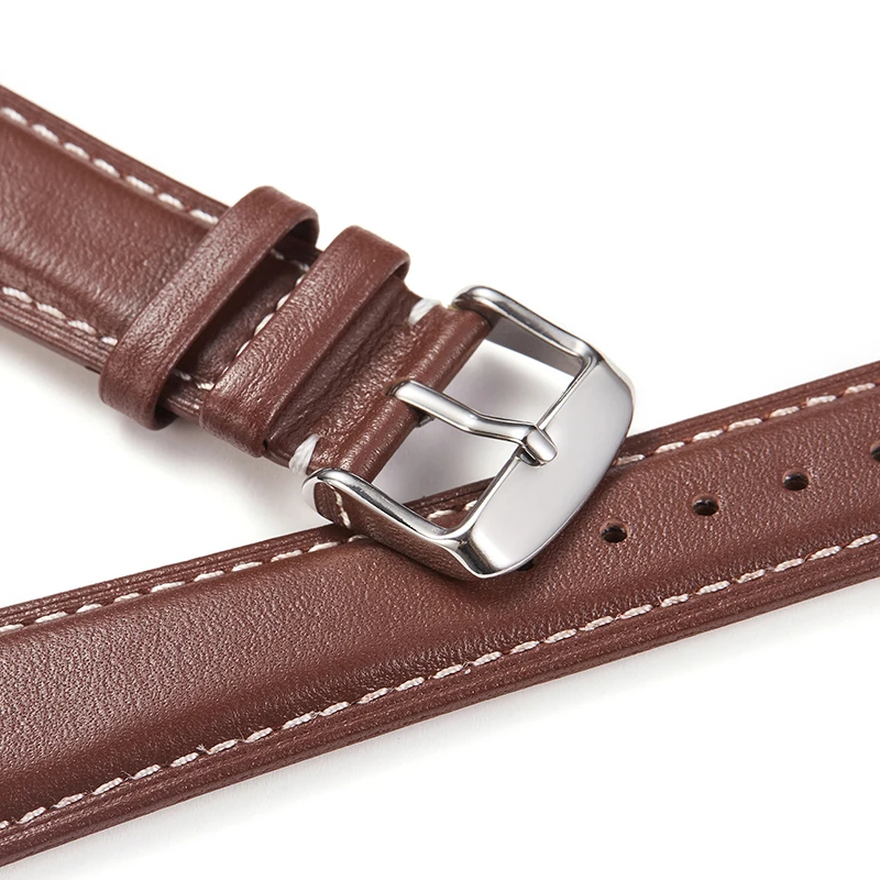 Getalia Top Grain Leather Watch Band 18mm 20mm 22mm 24mm Quick Release Leather WatchBands Extra Soft Watch Strap for Men Women