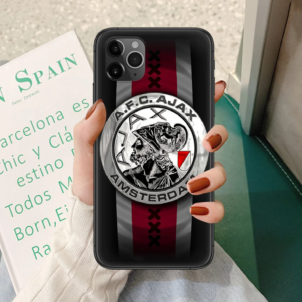 

Ajax Team Phone case For iphone 4 4s 5 5S SE 5C 6 6S 7 8 plus X XS XR 11 PRO MAX 2020 black cover soft coque painting bumper