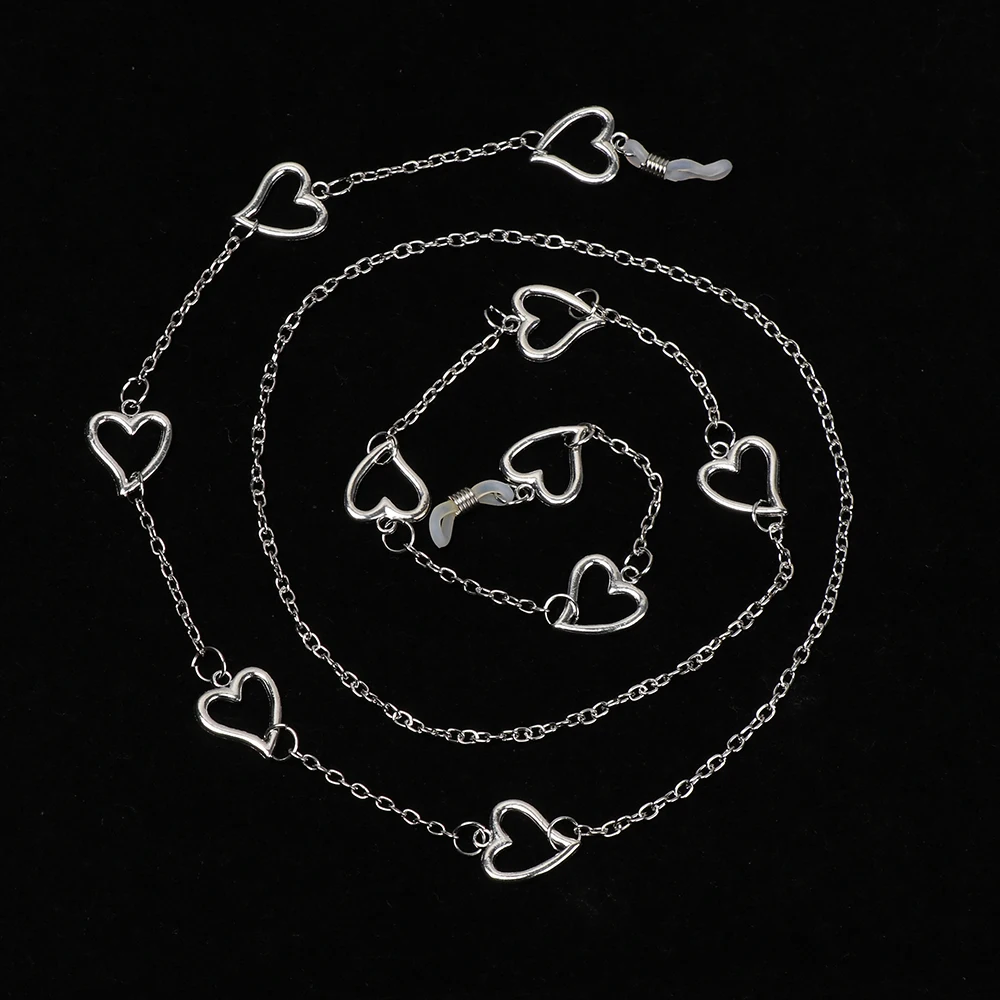 Мода лето Луна Звезда шикарные женские солнцезащитные очки цепи для чтения