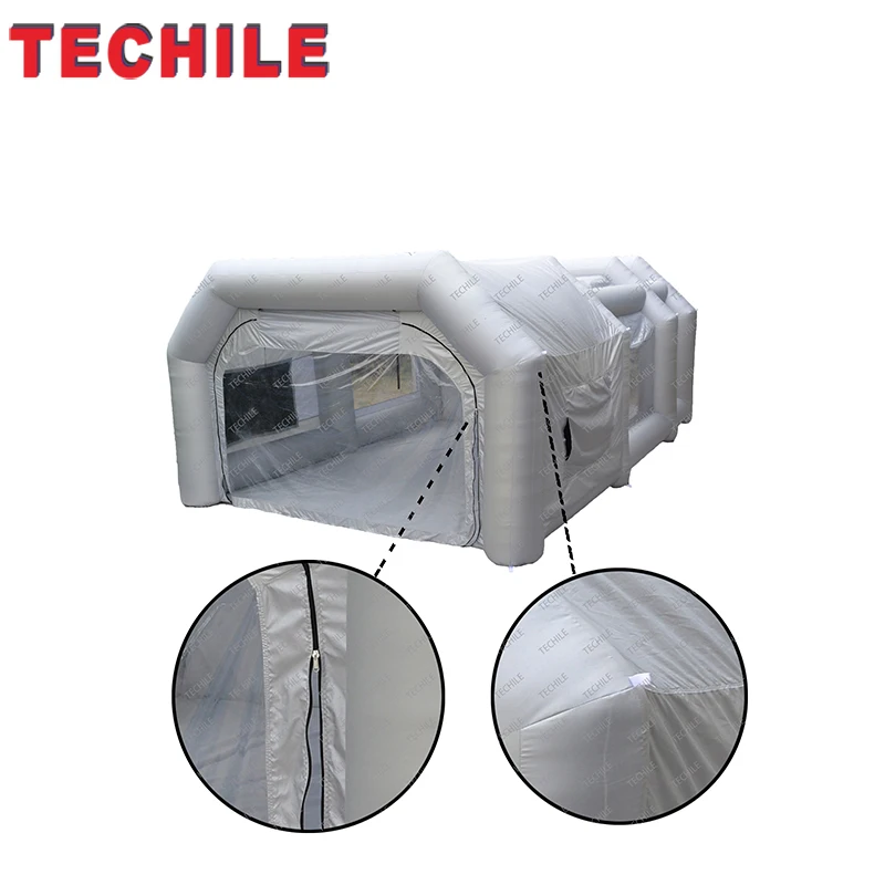 Портативная надувная распылительная камера рабочая станция для автомобиля с