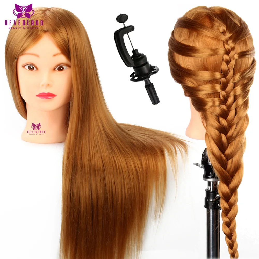 Neverland Парикмахерская кукла манекен 26 'ཽ см волосы голова манекена с