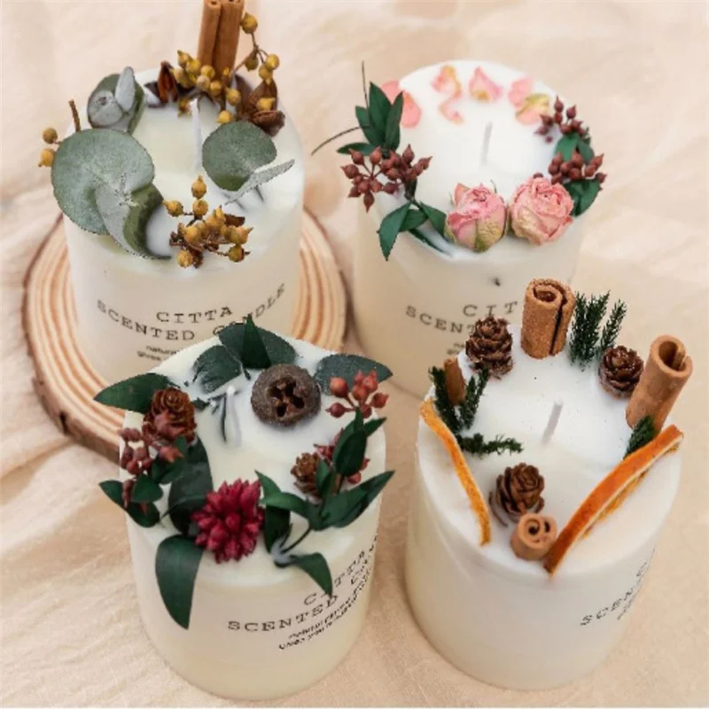 Ароматерапия Соевый Воск для свечей ароматерапевтическая свеча Романтический
