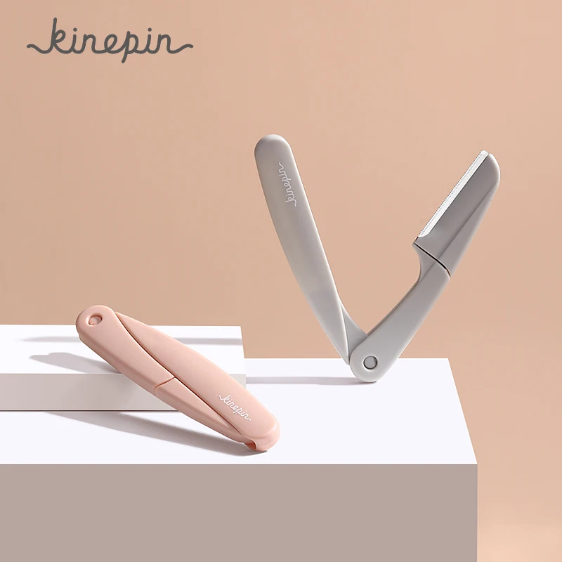 

KINEPIN 2 шт. триммер для бровей безопасное бритье нож для бровей из нержавеющей стали уход за лицом Бритва для удаления волос женские инструмен...