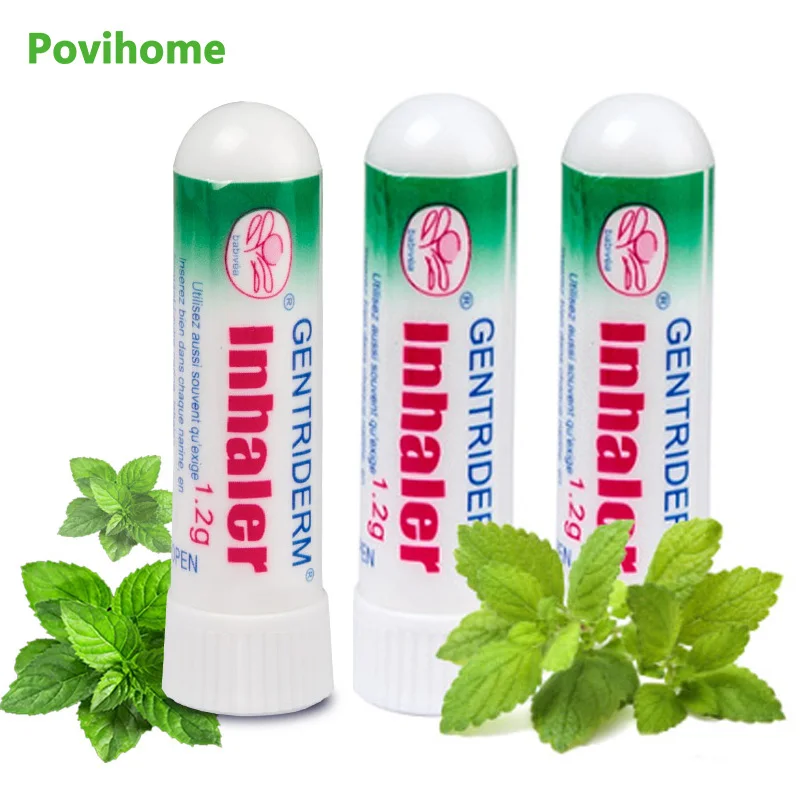 

1/3Pcs Nasal Essential Oils 100% Original Thailand Nasal Inhaler Refresh Nose Cold Cooling Herbal Ointment Rhinitis Mint Cream