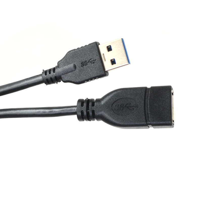 Спиральный USB-кабель с катушкой 3 0 штекер-гнездо Удлинительный шнур 1 5 м/3 фута |