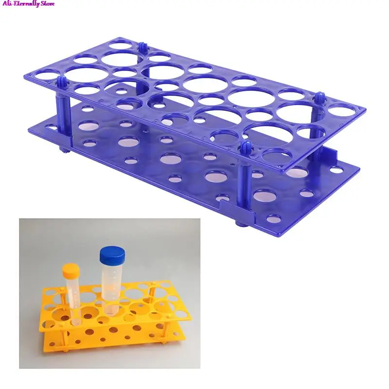 

1pc 28 Holes Plastic Centrifuge Tube Rack 10/15/50ml Laboratory Analysis Equipment