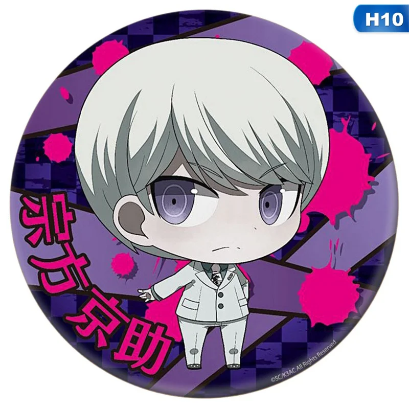 В виде милого героя аниме Danganronpa: Trigger Happy Monokuma брошь значок косплея рюкзаки кнопки