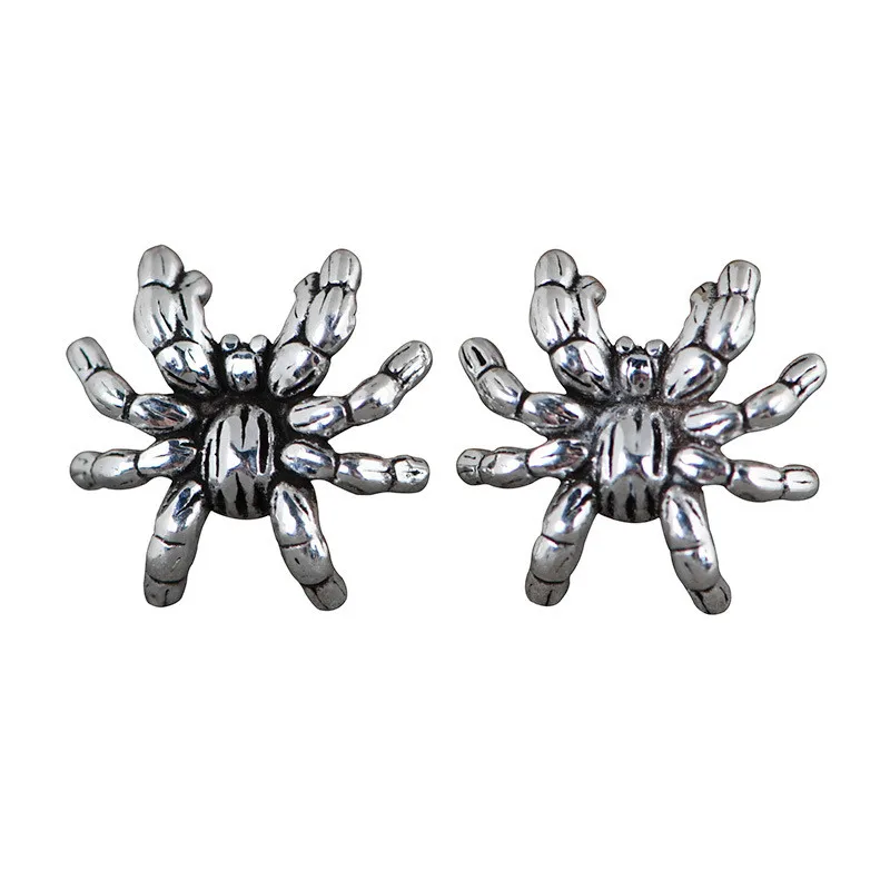 

925 Sterling Silver Thai Silver Spider Fashion Earrings for Women Sterling Silver Jewelry Christmas Gift