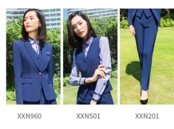 blue pant suit Женский комплект из трех предметов, брючный костюм, офисный Женский блейзер+ жилет+ брюки, Женский костюм из 3 предметов, большой размер, черный, синий - Цвет: blue pant suit