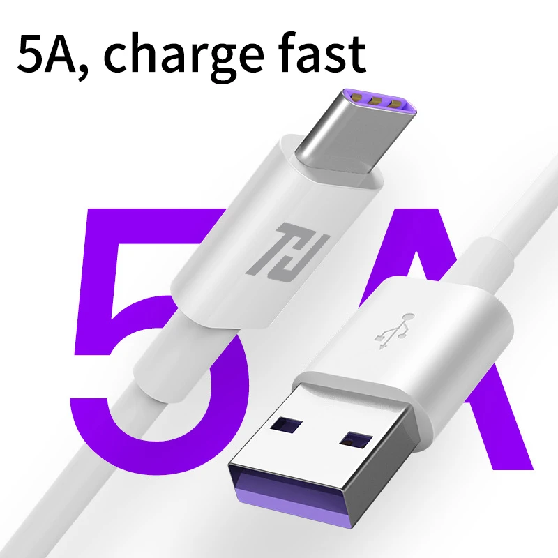THU 5A Type C кабель USB 3 1 м 5 2 супер зарядное устройство для Android Phone цифровые кабели