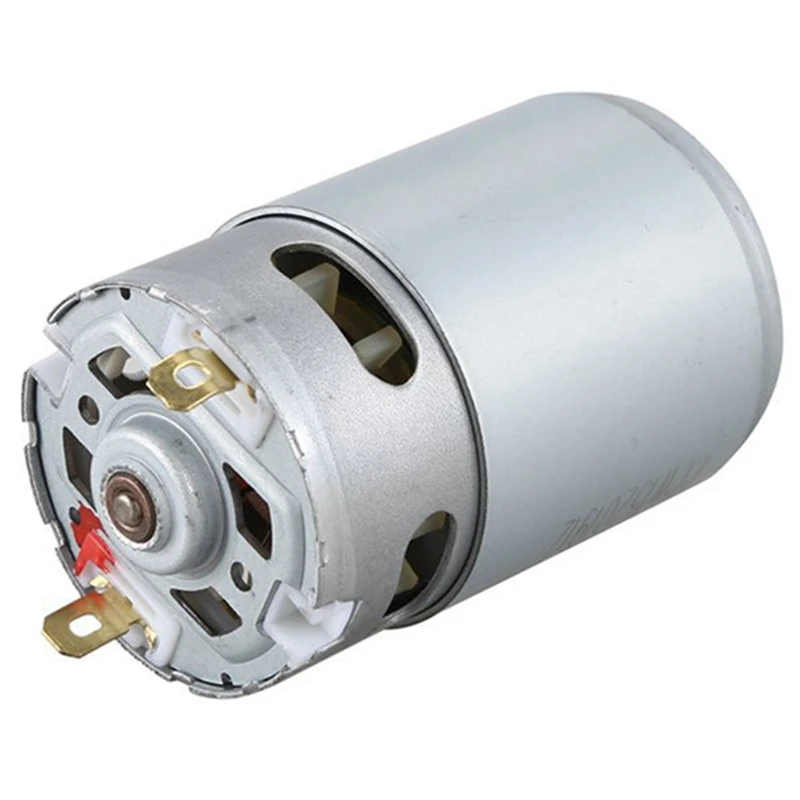 Двигатель постоянного тока RS550 13 зубьев 9 5 мм сменный для аккумуляторной дрели