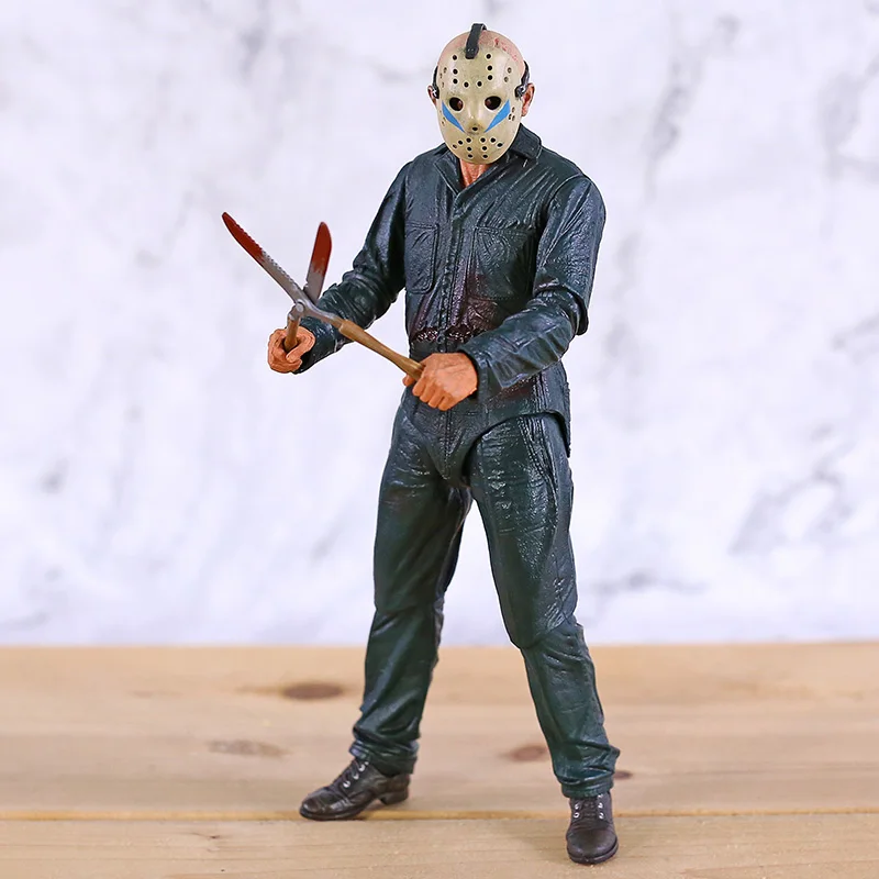 NECA Джейсон Ultimate часть 5 Рой бернз экшн фигурка ужас Хэллоуин Игрушка кукла