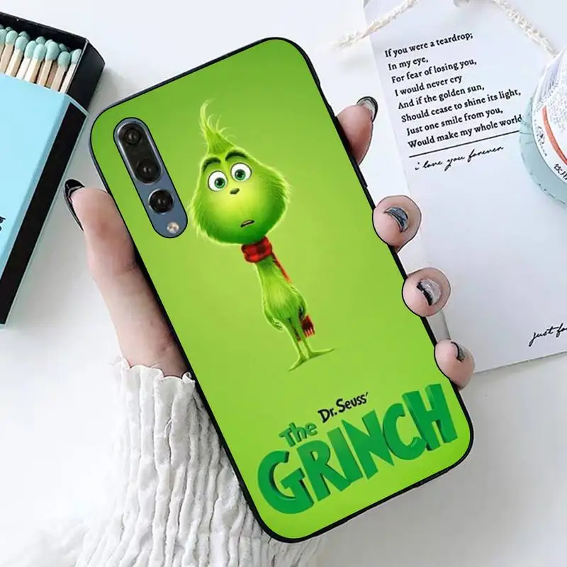 

How the Green ofMonster Grinchs Phone Case for Huawei P 8 9 10 20 30 40 lite pro Psamrt Cover