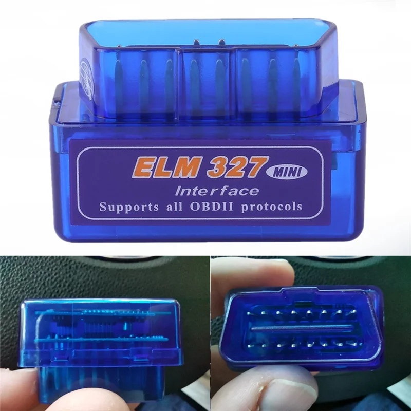 Автомобильный сканер V2.1 OBD2 ELM 327 Android Mini Bluetooth универсальный автомобильный