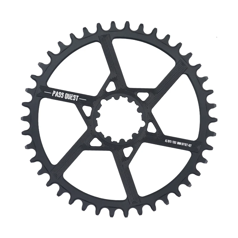 Проходное QUEST GXP круглое MTB узкое широкое кольцо/цепное кольцо 32T-42T Велосипедное