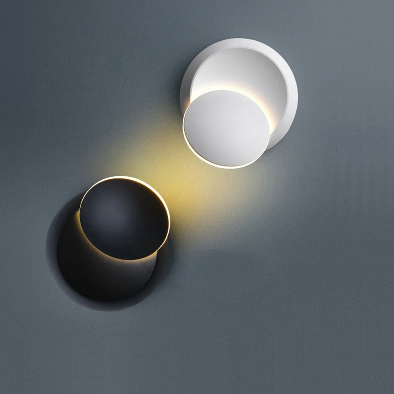 Креативный 360 градусов Rotabable прикроватный светильник s современный проходной