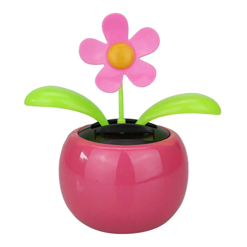 

60% Dropshipping!! Desk Dancing Toy Rocking Multipurpose Bright-colored Mini Car Dancing Flower for Office
