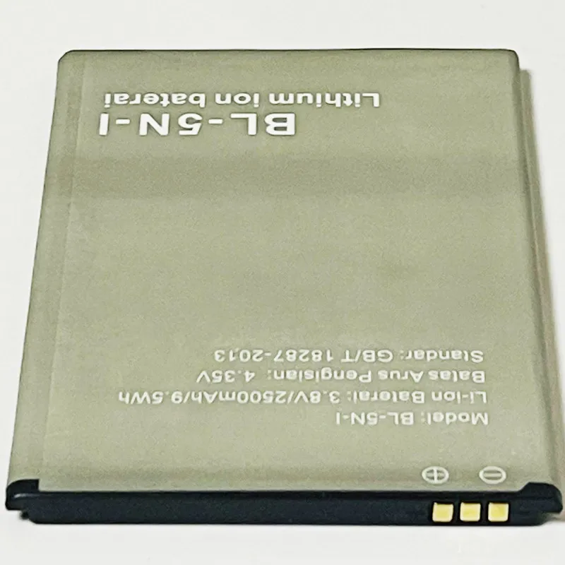 3 8 V 2500 мА/ч BL 5N I для DEXP Ixion Y5 &quotБатарея|Аккумуляторы мобильных телефонов| |