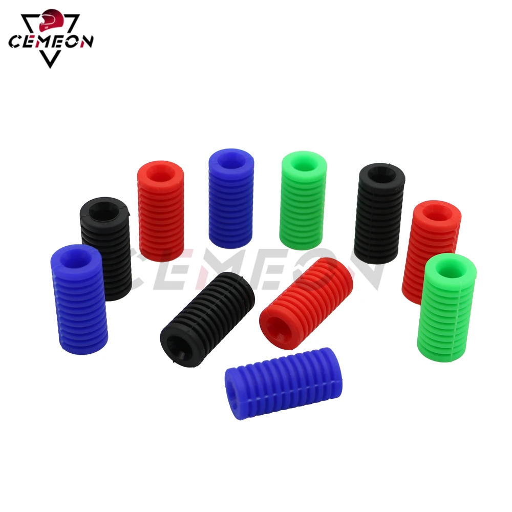 MOTORCYCLE SHIFT LEVER GEAR PEDAL SILICA GEL PAD FOR FOOT-OPERATED Toe sleeve rubber FOR SUZUKI GSXR 600 GSXR 750 GSXR 1000