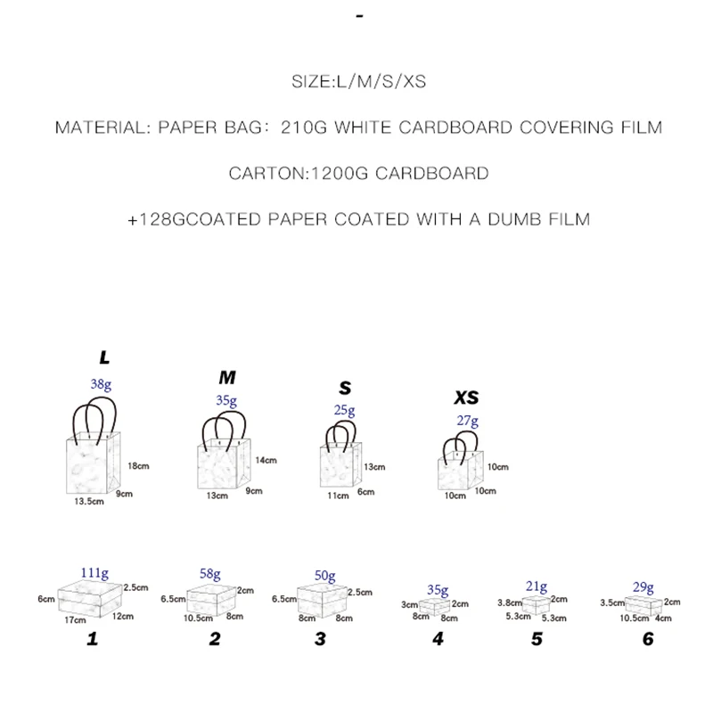 Мраморное кольцо ins cold wind часы серьги Ранняя упаковка для хранения ювелирных