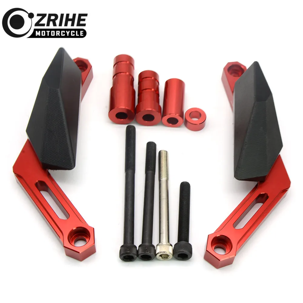 Мотоцикл Защита от падения CNC левая и правая Рама мотоцикла слайдер анти Краш