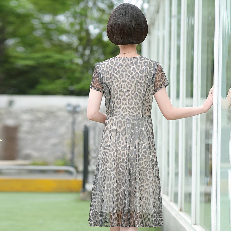 Новинка 2020 женское платье в стиле ретро размера плюс 5XL2018 летнее модное тонкое