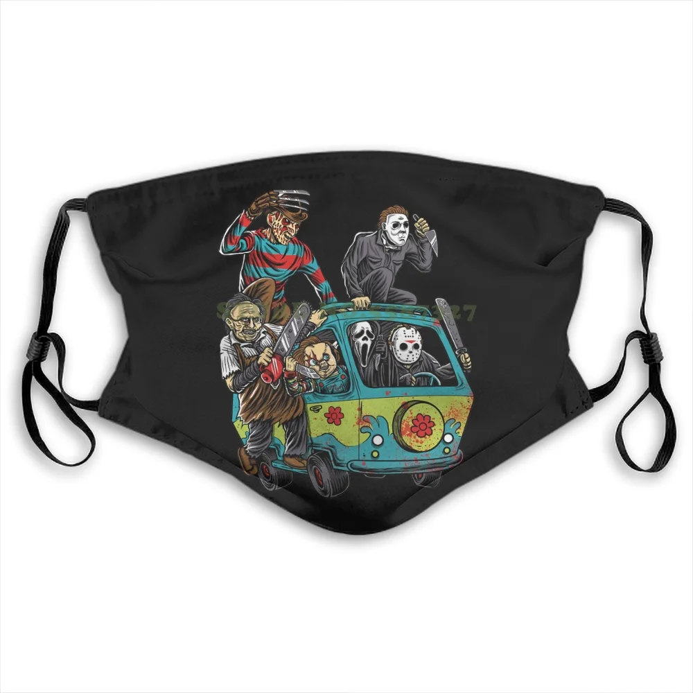 

The Massacre Machine Horror Movie It Pennywise Chucky Freddy Jason F30 Summer Hot Sale mask Face Masks