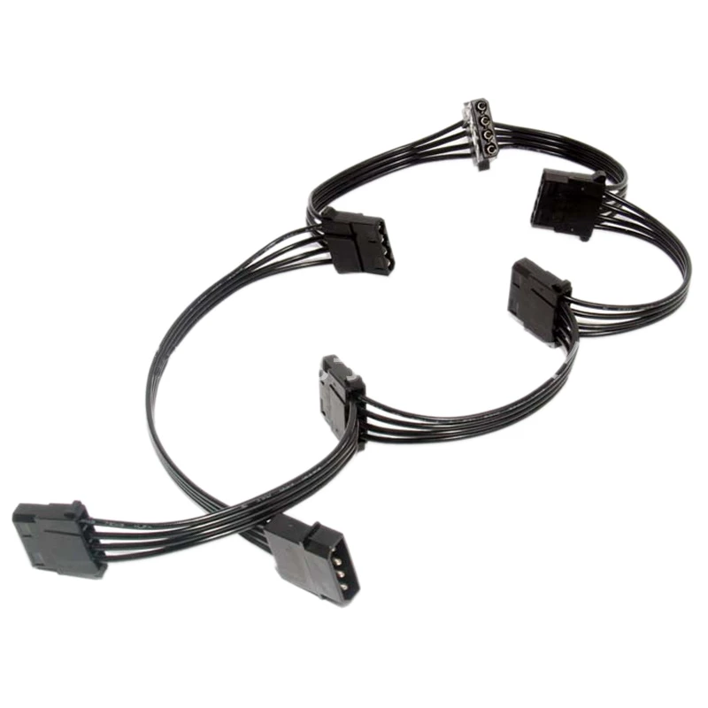 

Hard Disk Power Cord, 4P Cable, 1 Minute, 6 Interface IDE Hard Disk Extension Cable, Suitable for IDE Hard Disk