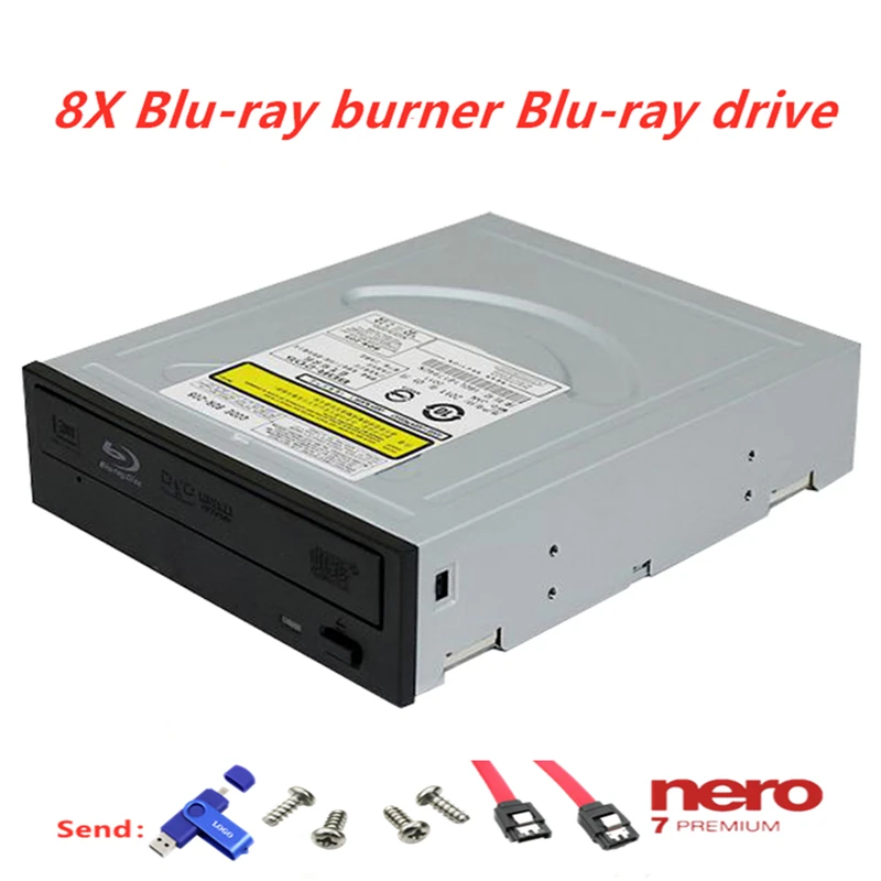 Suitable for Pioneer 8X Blu-ray burner BDR-L07 Blu-ray drive supports 25G 50G Blu-ray playback/supports Blu-ray burning