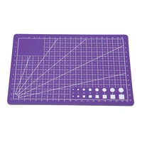 miusie a5 cutting mat board patchwork engraving hard pad double sided self repairing pad for sewing craft project