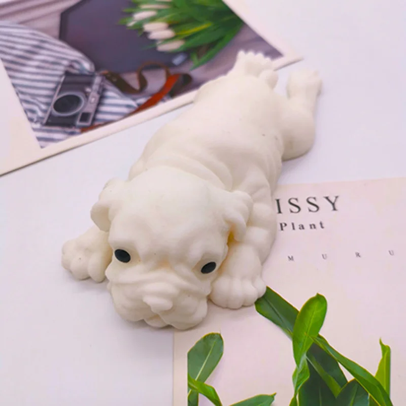 

Anti-Stress Dog Creative Simulation Decompression Fidget Toys Presents squish