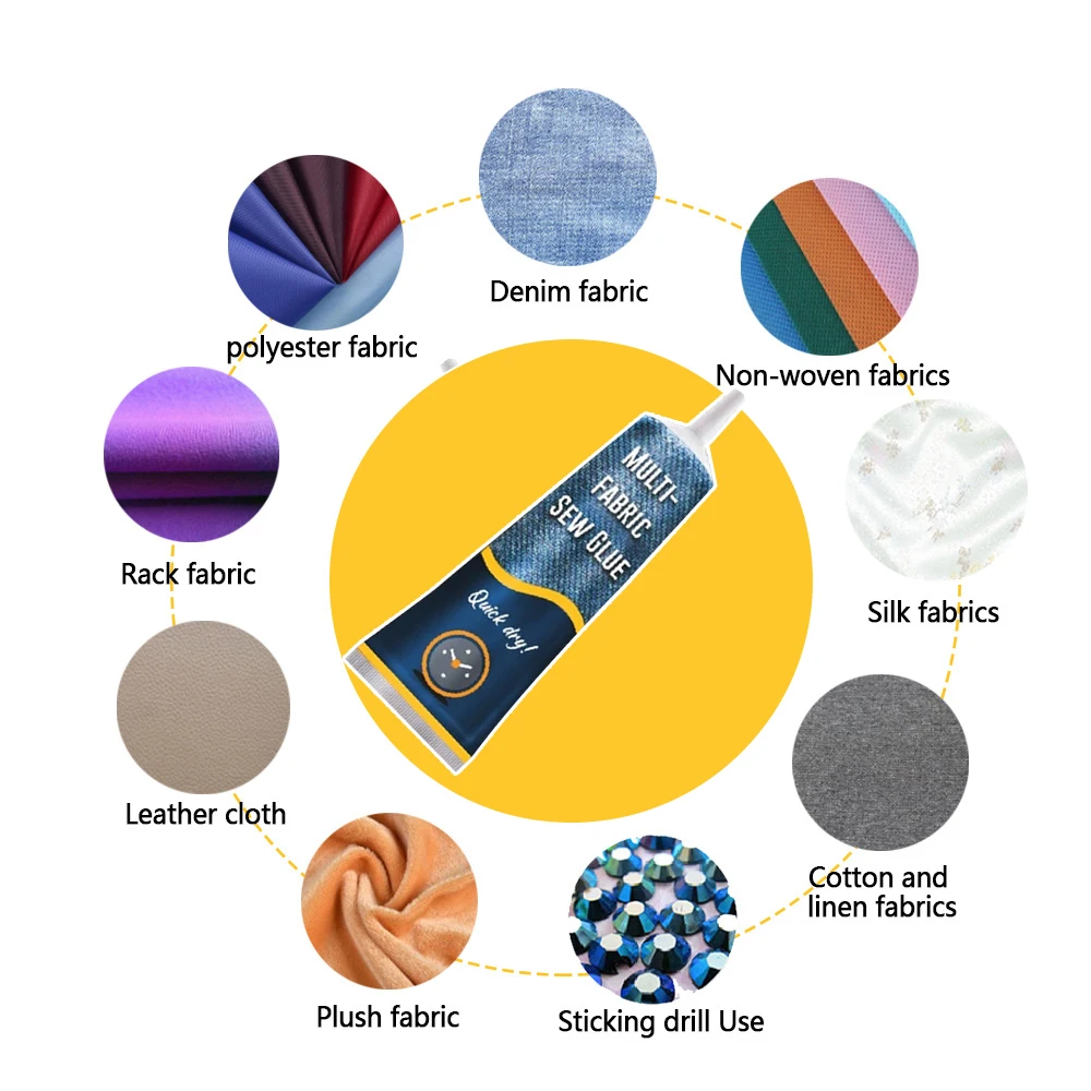 1 шт фужеров из мгновенный клей ткань быстро сохнет кожа Клей Ультра палка шить