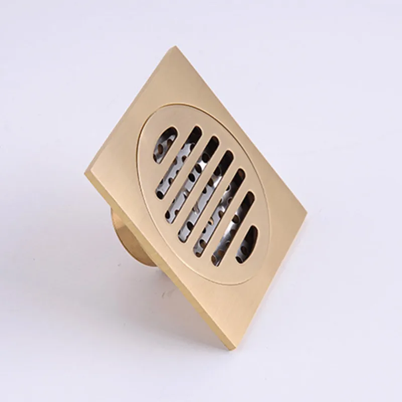 

Bathroom Shower Drain Floor Drain Waste Gold Shower Drainage Square Drain Shower Waste
