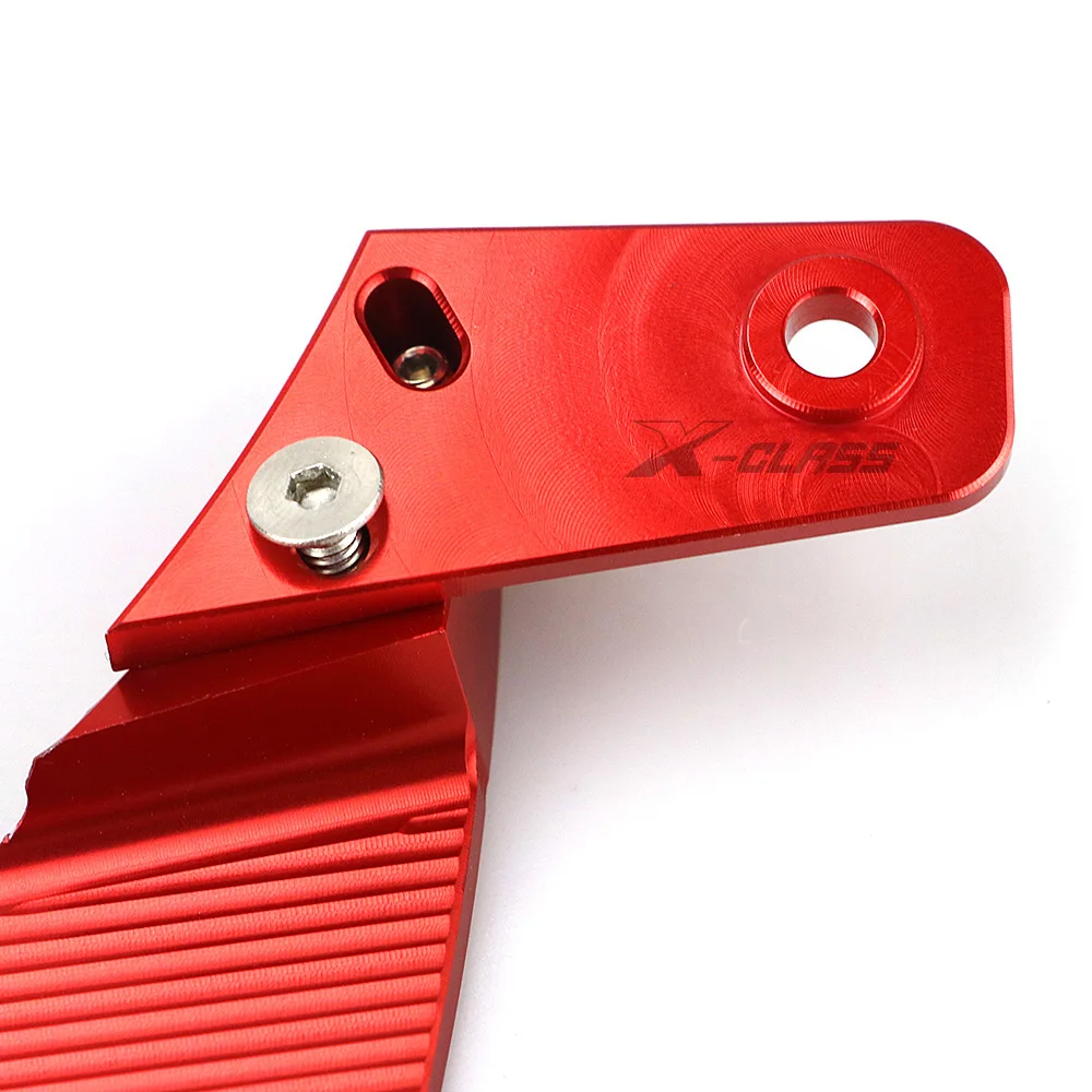 Переднее колесо мотоцикла рокер амортизатор боковая крышка протектор Красный CNC