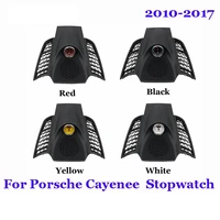 car stopwatch for porsche cayenne 718 2010 2017 interior dashboard center clock compass time electronic meter clock accessional