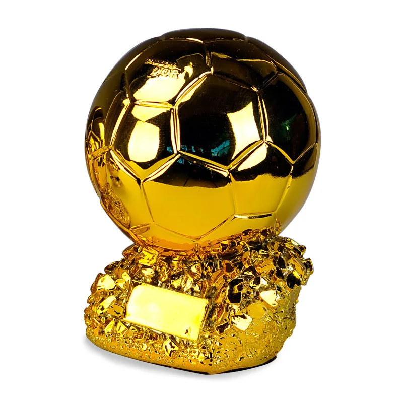 21cm Football Golden Ball Trophy Competition Champion Resin Player Souvenir Replica Handicraft Home Decoration Collection | Дом и сад