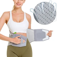 adjustable waist tourmaline self heating magnetic therapy back waist support belt lumbar brace massage band dropshipping