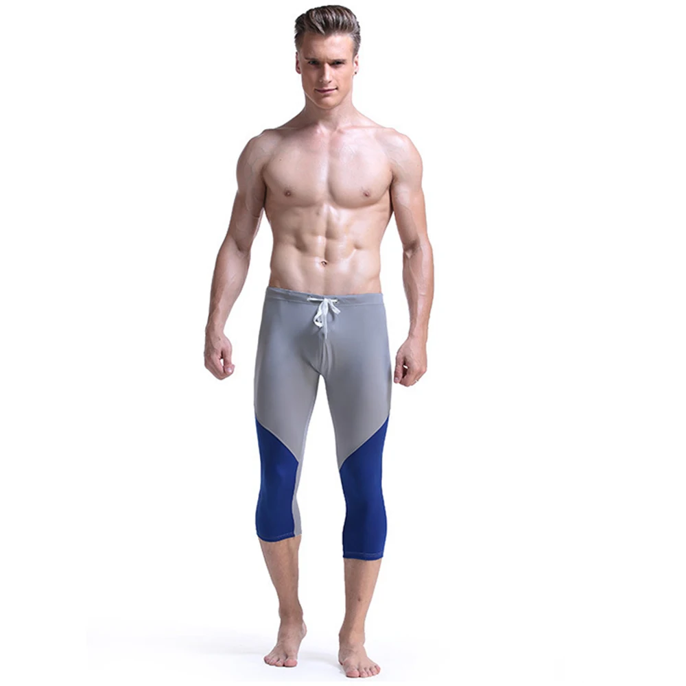 

Новинка 2021, мужские быстросохнущие пляжные штаны, спортивные штаны для фитнеса, велоспорта, летние пляжные шорты для плавания на открытом в...