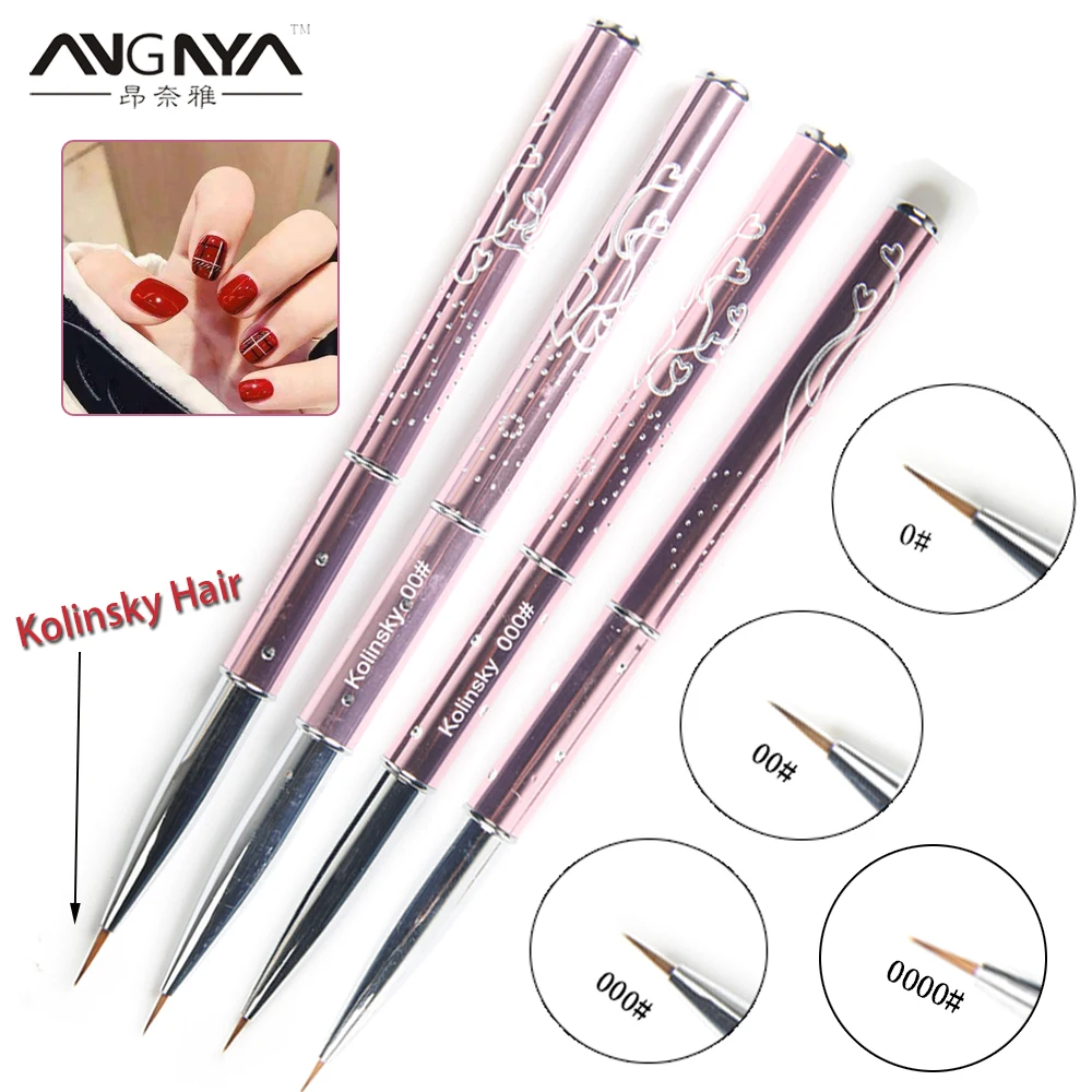 Наклейка кисть для рисования на акриловой подкладке|Кисти ногтей| |